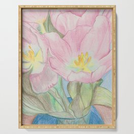 Tulips Serving Tray