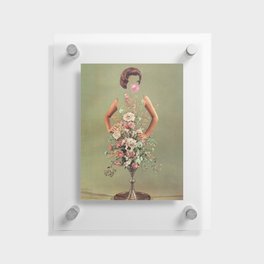 I bloomed sweetie Floating Acrylic Print
