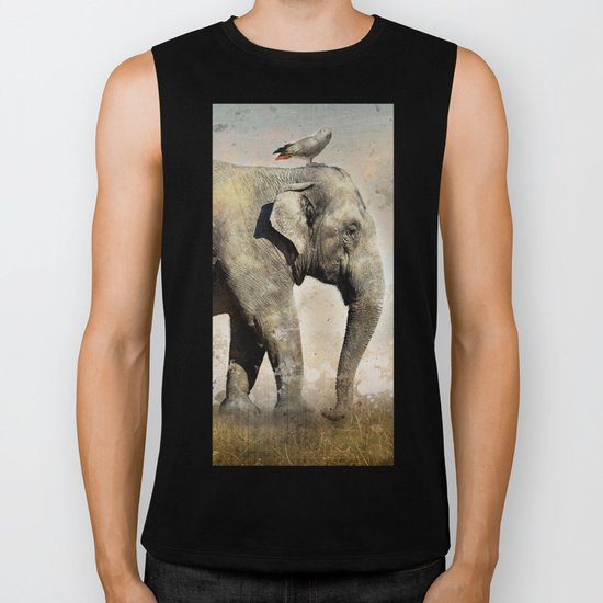 along for the ride Biker Tank