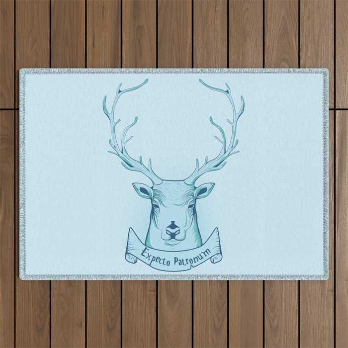 Expecto Patronum- Harry Potter Outdoor Rug