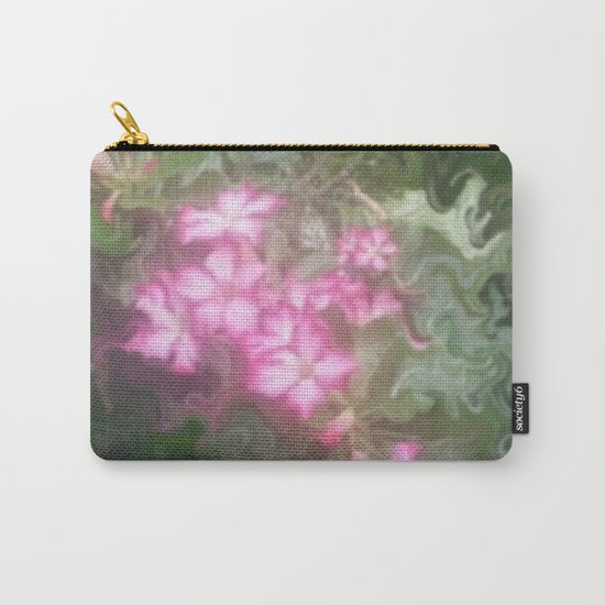Pretty Love Flowers Carry-All Pouch