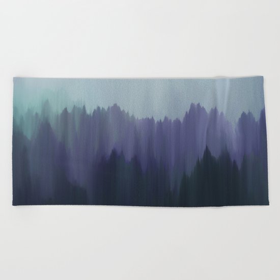 Cold Night Beach Towel