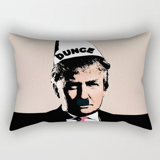 DONALD DUNCE Rectangular Pillow