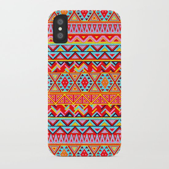 India Style Pattern (Multicolor) iPhone Case