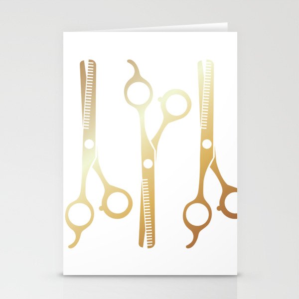 Hairdresser Salon decor Stationery Cards
