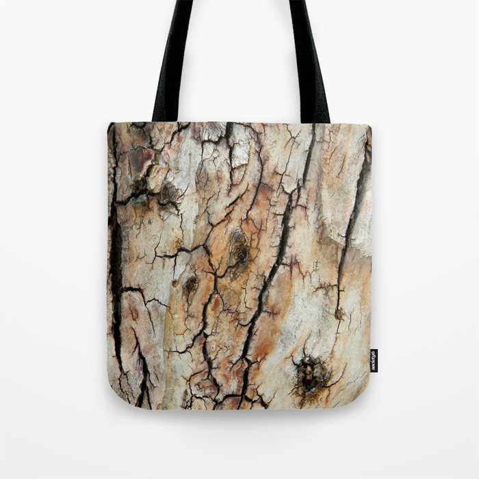 Cracked tree bark Tote Bag by YANKA | Society6