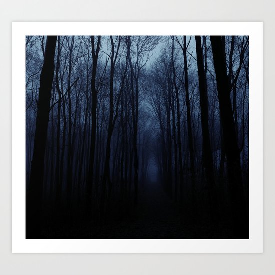 Deep Forest Art Print