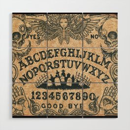 Ouija Board Wood Wall Art