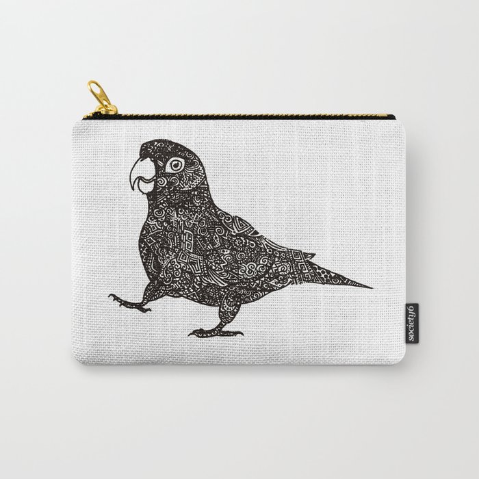 Complex Parrot Carry-All Pouch