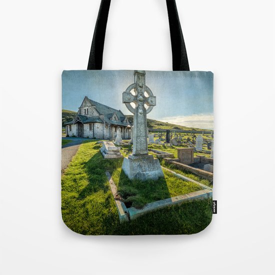 Celtic Cross Tote Bag