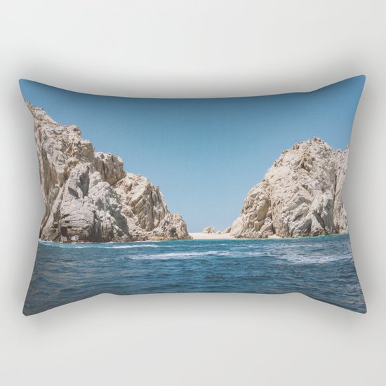 Lovers Beach II Rectangular Pillow