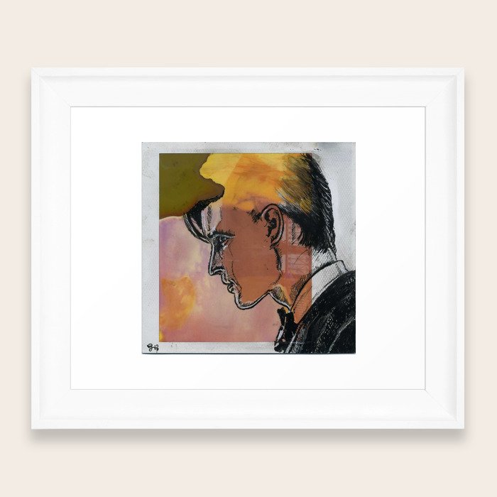Doctor Who Matt Smith Regenerating Framed Art Print By
