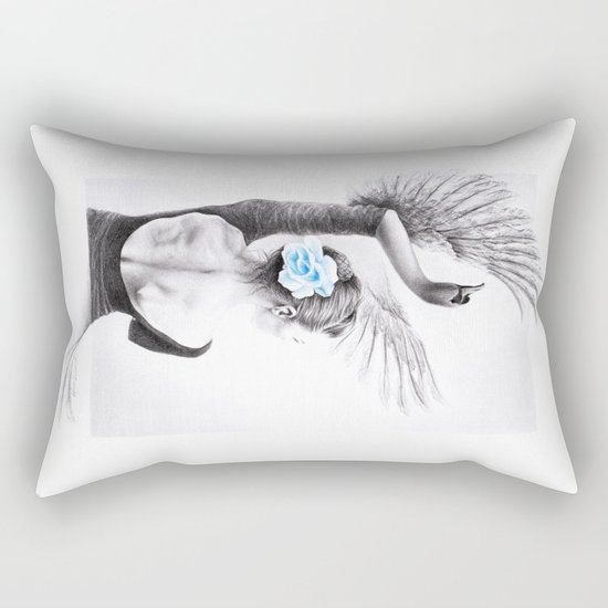 The Swan Rectangular Pillow