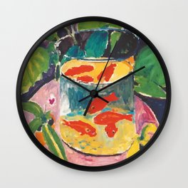 The Goldfish , Henri Matisse Wall Clock
