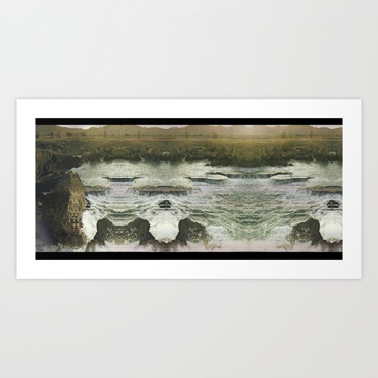 Desert Abyss 3 Art Print