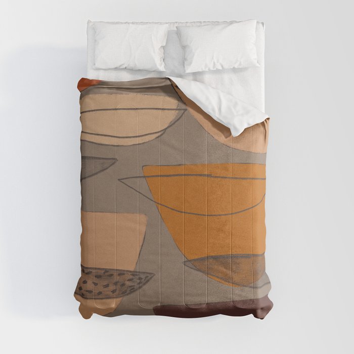 Transparent Shapes #1 Comforter