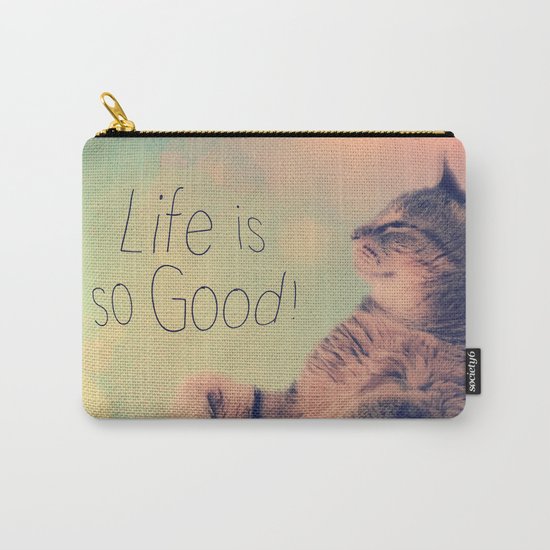 Dancing Kitty Cat Carry-All Pouch