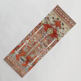 Silk Tabriz Northwest Persian Rug Print Yoga Mat