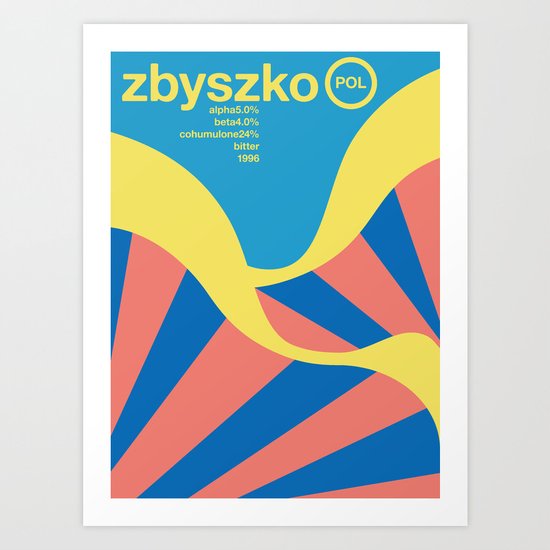 zbyszko single hop Art Print