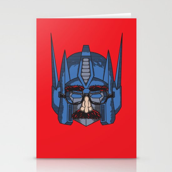 robot in disguies Stationery Cards
