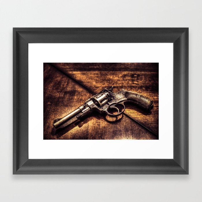 Revolver HDR Framed Art Print