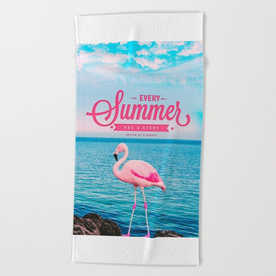 Every summer has a story Beach Towel