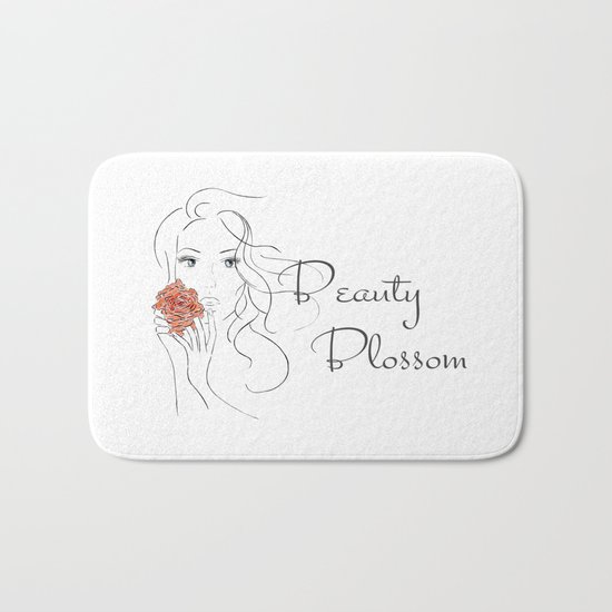 Beauty Blossom Bath Mat