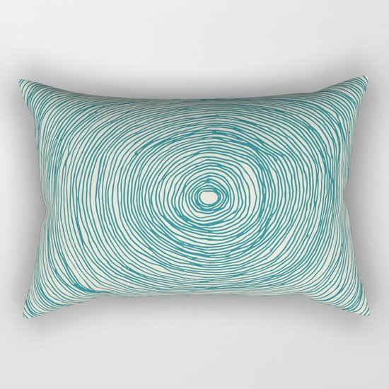 BLACK HOLE GREEN Rectangular Pillow