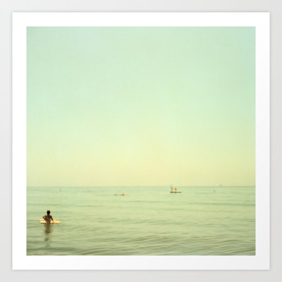Pontoon Art Print
