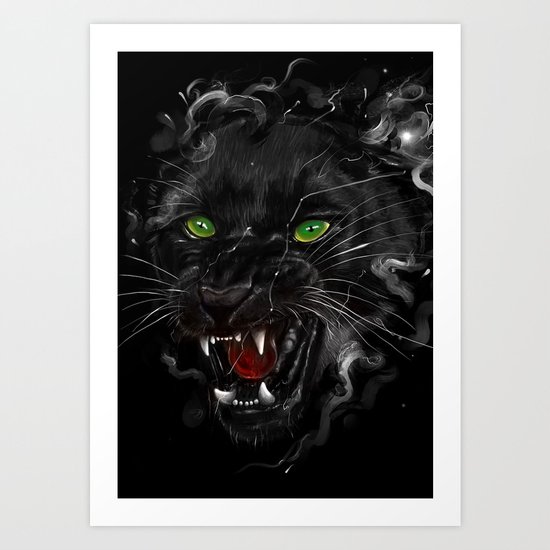 Black Panther Art Print