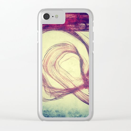 Gasping For Air Clear iPhone Case