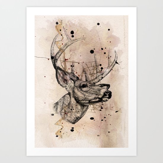 deer Art Print