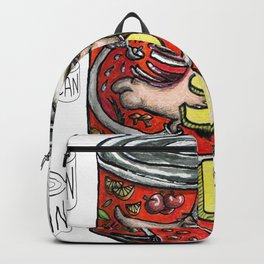 Vintage retro canned goods, Soup-A-Doupa soup! Backpack