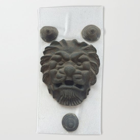 Cartagena Lion Mug, Colombia, South American Beach Towel