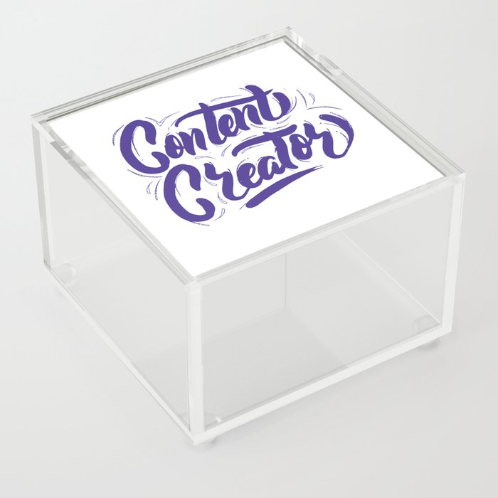Content Creator Acrylic Box