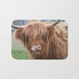 Highland Cow Bath Mat