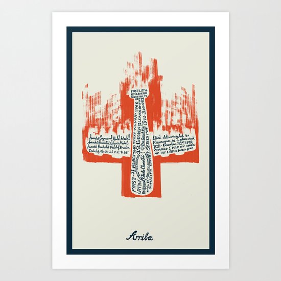 Arriba Art Print
