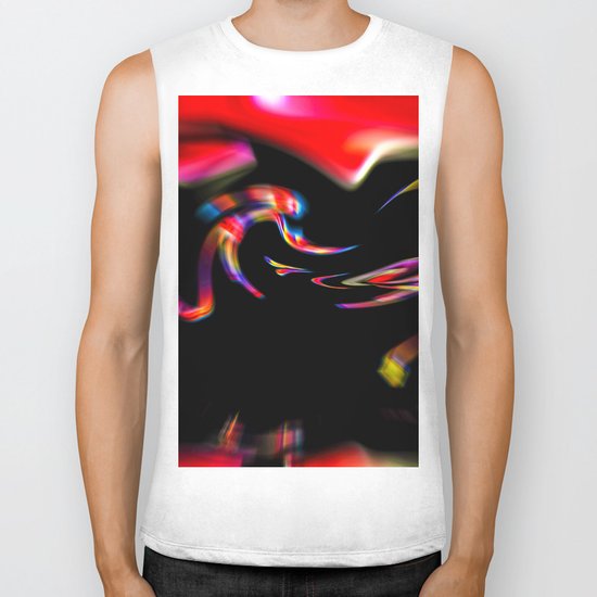 Abstract Perfection 39 Biker Tank