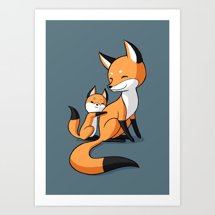 Surprise Hug Art Print By Freeminds Society6