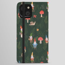 Woodland Gnomes iPhone Wallet Case