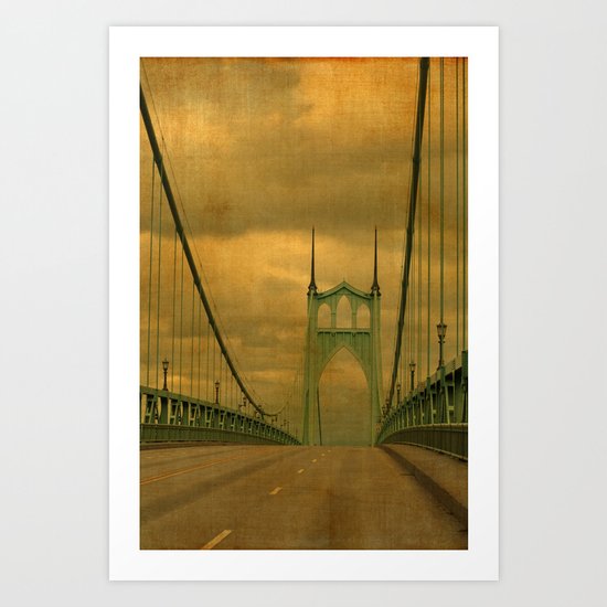 ST JOHNS BRIDGE Art Print