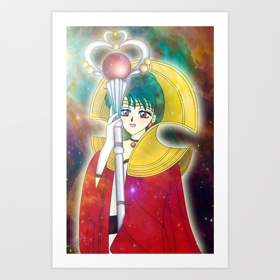 Time Lady Setsuna Art Print