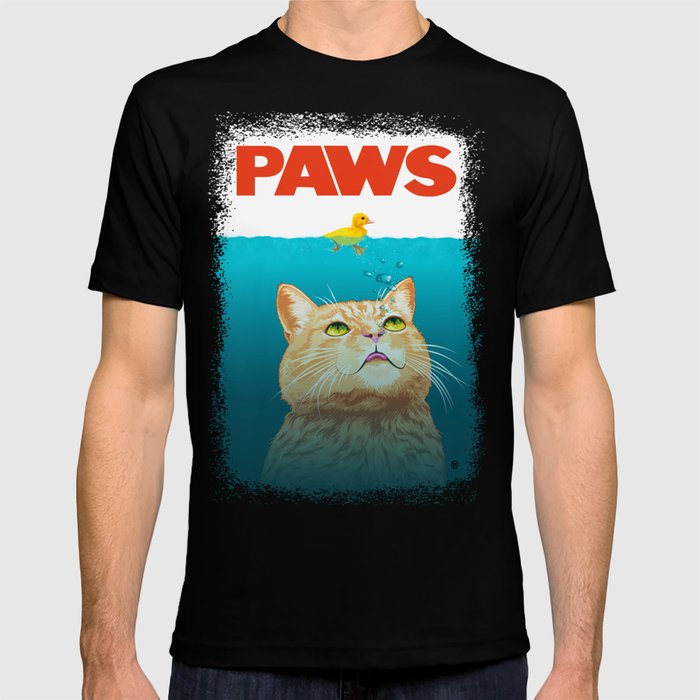 paws t shirt jaws