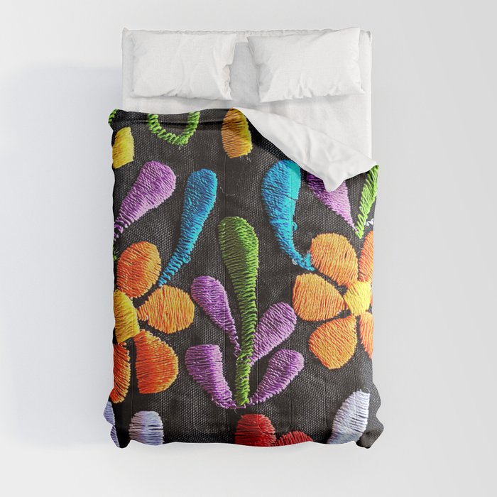 Mexican Flowers Comforter