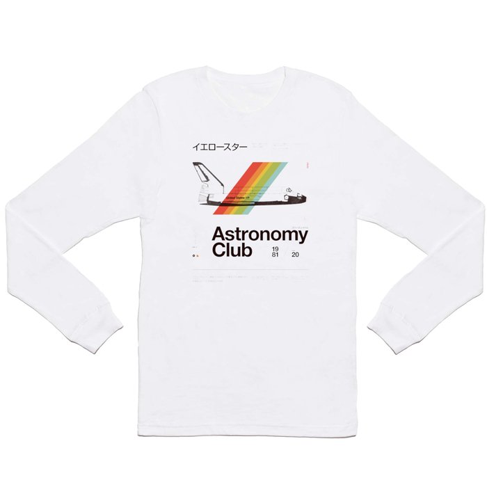 Astronomy Club Long Sleeve T Shirt