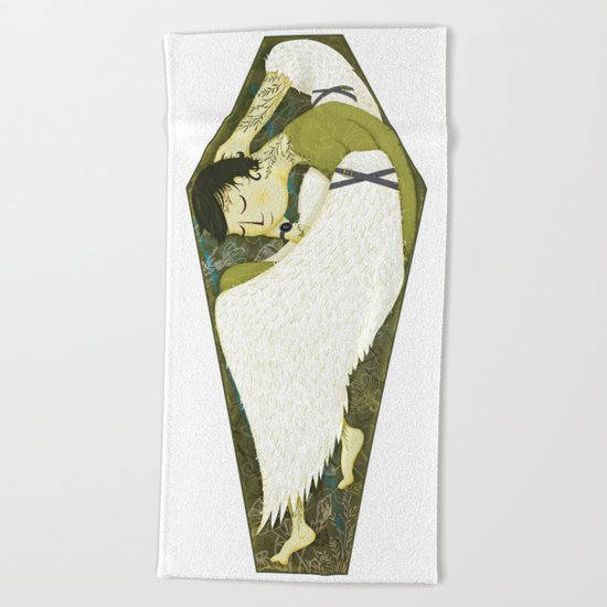 Eternal Sleep Beach Towel