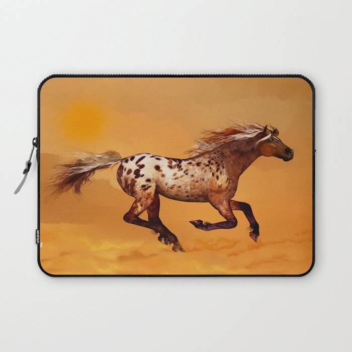 HORSE - An Appaloosa called Ginger Laptop Sleeve