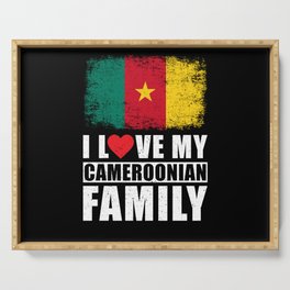 Cameroon Family Serving Tray