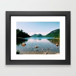 Jordan Pond - Acadia National Park Framed Art Print