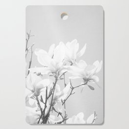 Magnolias Black & White #1 #wall #art #society6 Cutting Board
